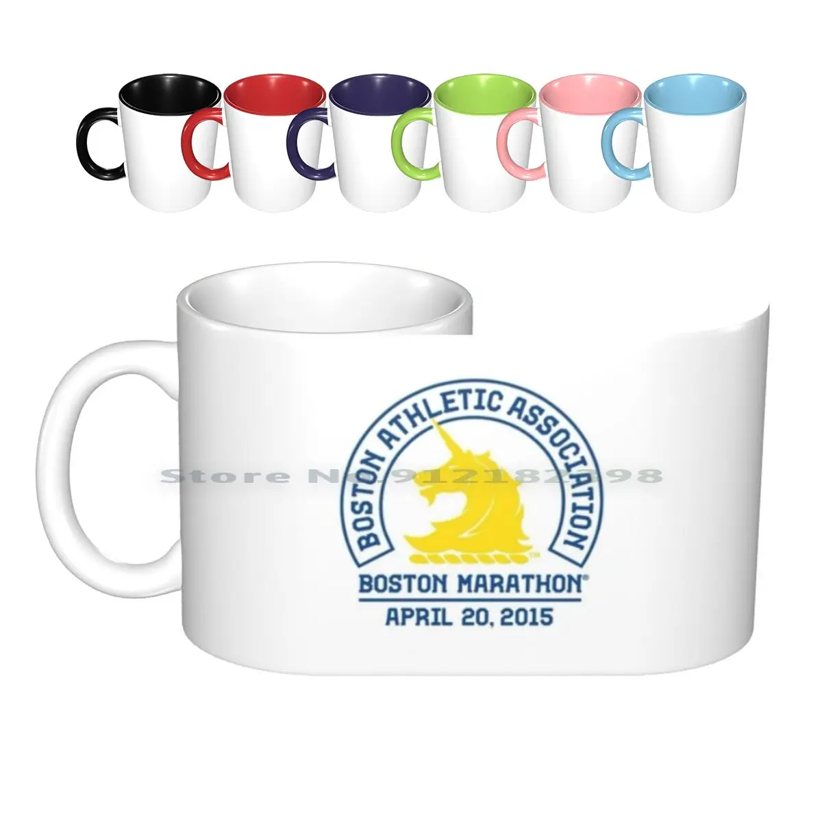 Boston Marathon 2015 Ceramic Mugs Coffee Cups Milk Tea Mug Boston