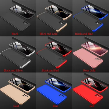 

100pcs/lot For Samsung Galaxy A51 A71 Removable Frosted Full Protective Hard Case For Samsung Galaxy S20 Plus S20