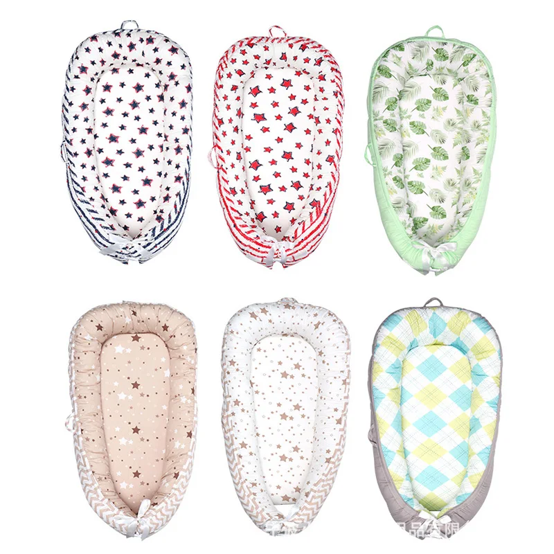 Newborn Baby Portable Removable And Washable Crib Travel Bed Nest Bed Crib Cotton new Crib Travel Bed For Children Infant Kids