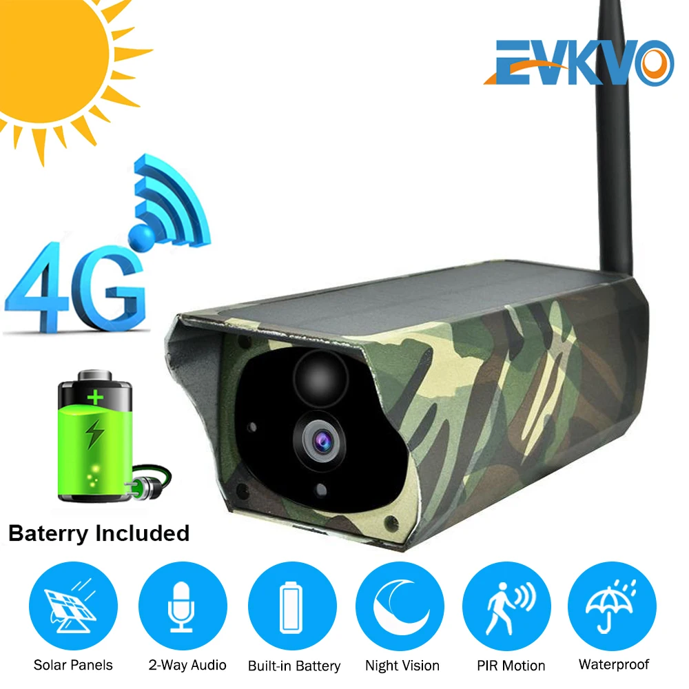 3MP Солнечный Камера 4G сим карта IP камер HD Батарея CCTV умный дом безопасности