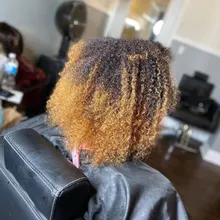 Curly Human Hair Microlinks-Extensions Afro Kinky Brazilian Natural Women I-Tip 3C 3B