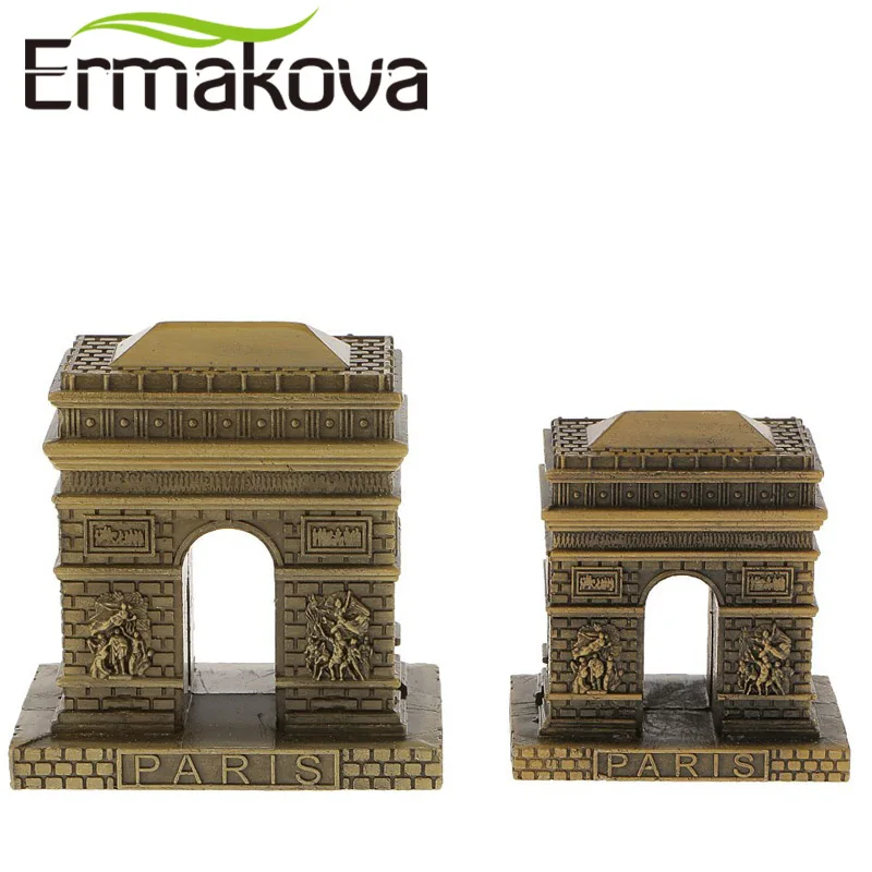 Ретро редкая Легенда ERMAKOVA металлическая Парижская Триумфальная архитектура