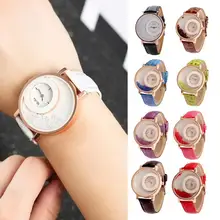 

Women Watch Elegant Energy-saving Portable Quicksand Rhinestone Wrist Watch for Work
