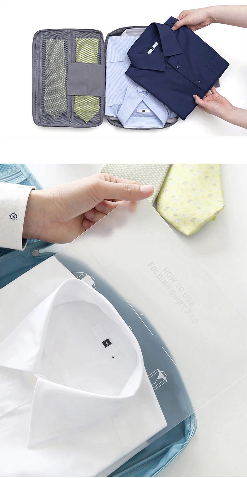 Нетканое полотно Модная рубашка Бюстгальтер Одежда чехол сумка Портативный чехол Для мужчин Путешествия Чемодан-органайзер сумка для хранения багажа