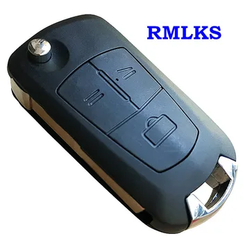 

3 Butoons Folding Flip Remote Key Case Shell Fob For Vauxhall Opel Astra H Corsa D / Vectra C Zafira Uncut Blade