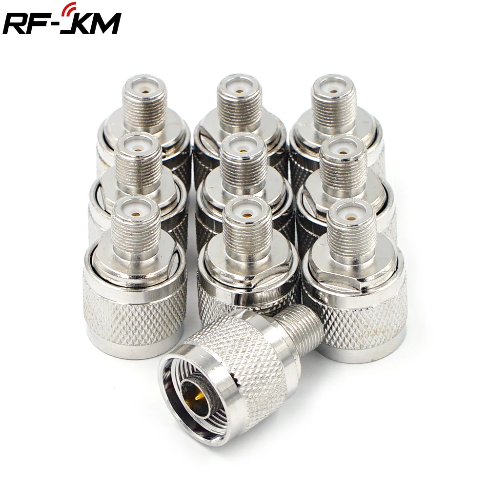 

RF Connector N Male Plug Male Pin to F Female Jack Adapter