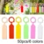 50PCS Plastic Plants Tags Nursery Garden Ring Label Pot Marker Stake Hanging Tags Greenhouse Bonsai Collar Tags 