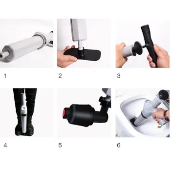

Pipe Dredger Sewer Drains Sink Cleaning Clogs Kitchen Blockage Remover High Pressure Blaster Household Cleaning