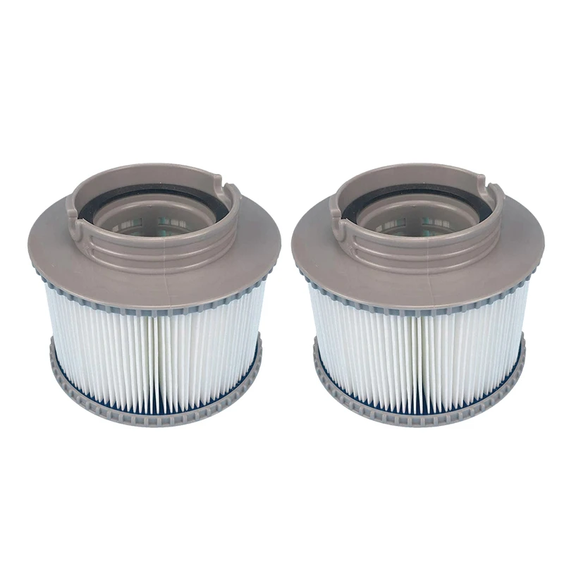 

Hot 2Pcs Filter Cartridges Strainer for All Models Hot Tub Spas Swimming Pool for Mspa