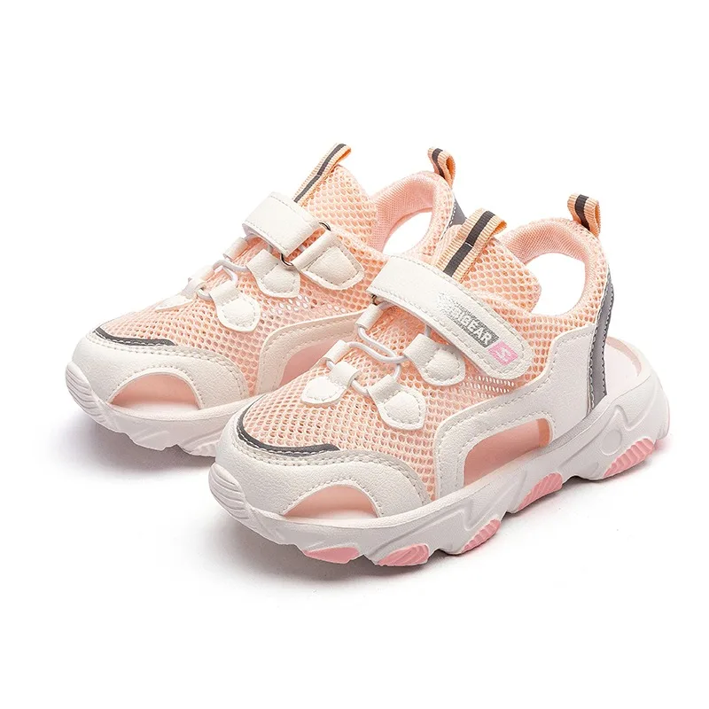 Кроссовки Детские сетчатые на мягкой нескользящей подошве повседневная Уличная