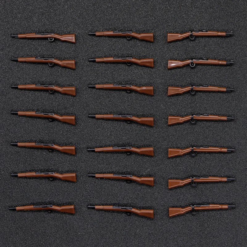 lego ww2 weapon guns 98k german blocks