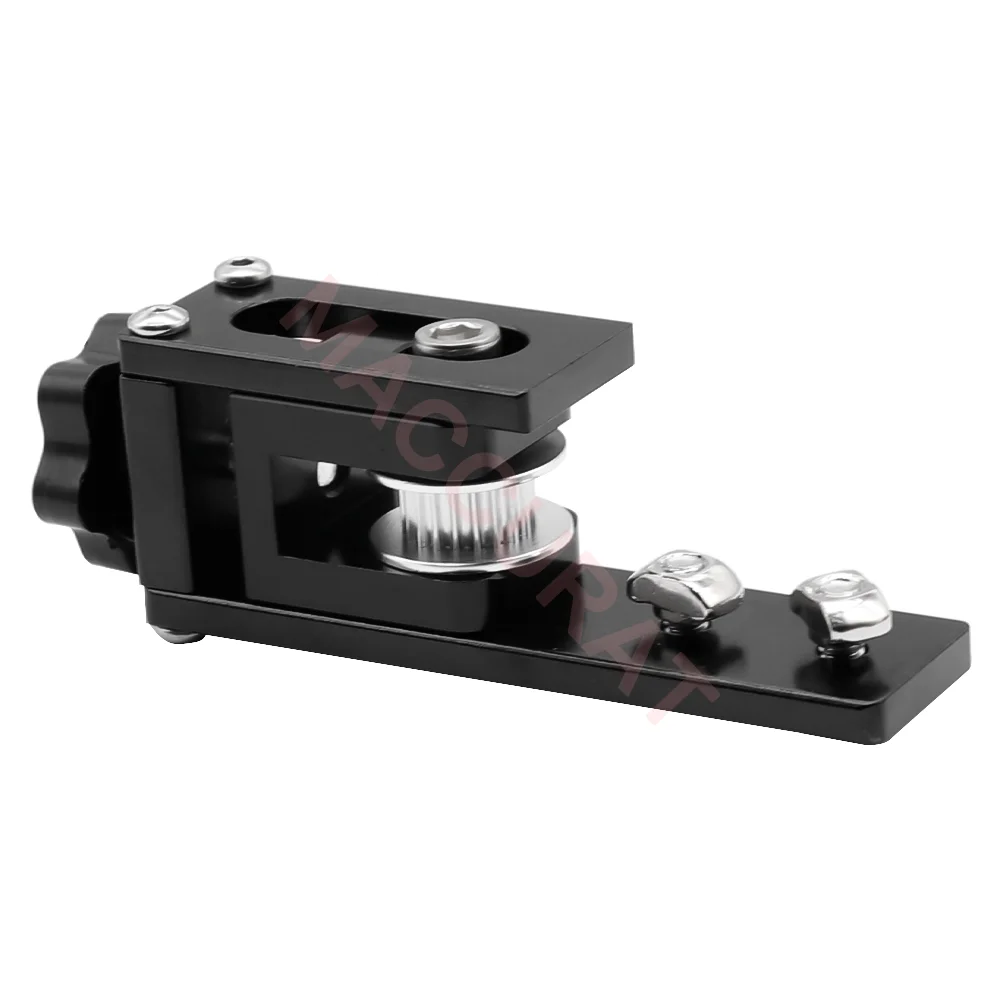 Ender-3 Creality CR-10 CR-10S 3D 프린터 부품용 2020 프로파일 X축 동기식 벨트 스트레치 교정 텐셔너 업그레이드.