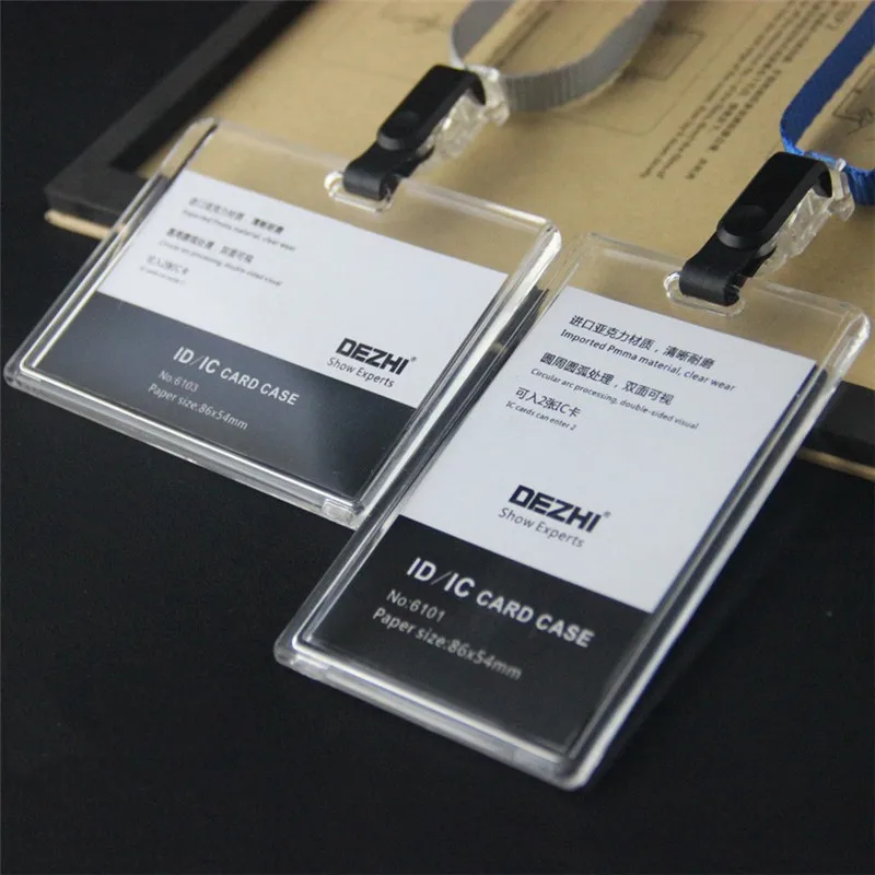 ID 카드 홀더 키체인, 책상 액세서리, 포토카드 홀더, 명함 홀더, 문구 정리함, 클립 홀더, 사무용품