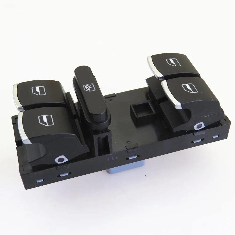 FHAWKEYEQ 10 Pin хром мастер мощность переключатель окна для Jetta MK5 MK6 GTI Golf 5 6 Passat B6 Tiguan Rabbit