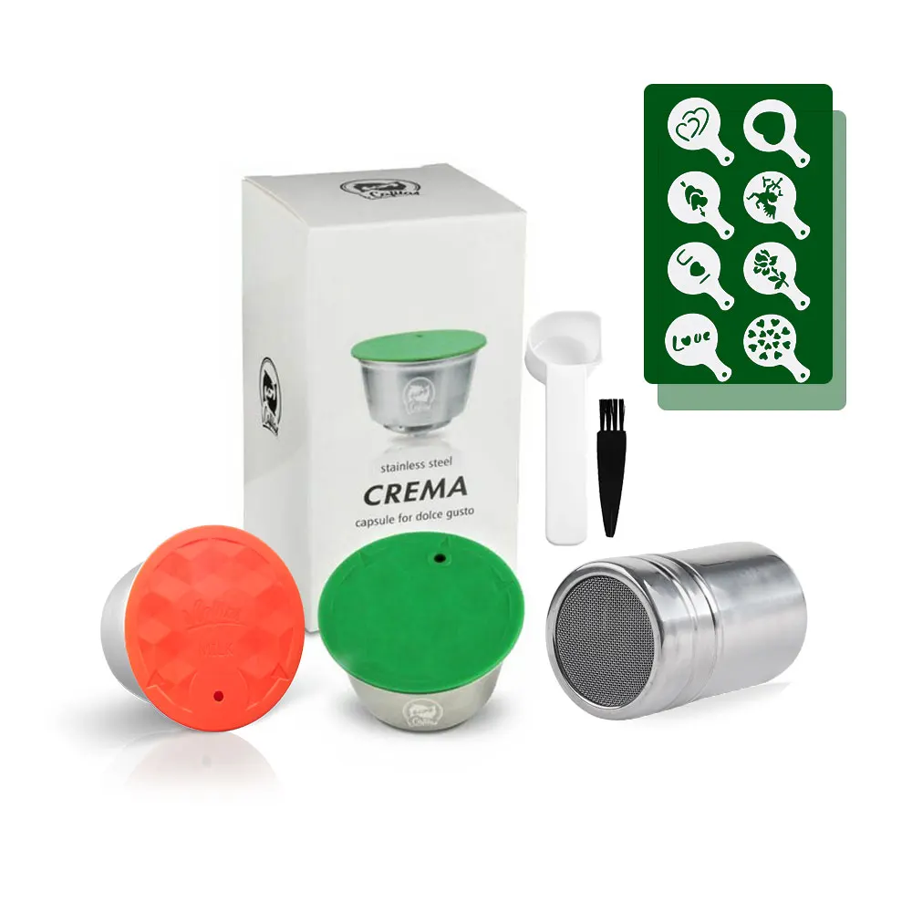 4 Pack Cápsulas Filtros De Café Recargable Reutilizable Para Cafetera Dolce  Gusto Resistente Más De 150 Usos De Sustitucion Cápsulas Dolce Gusto Con