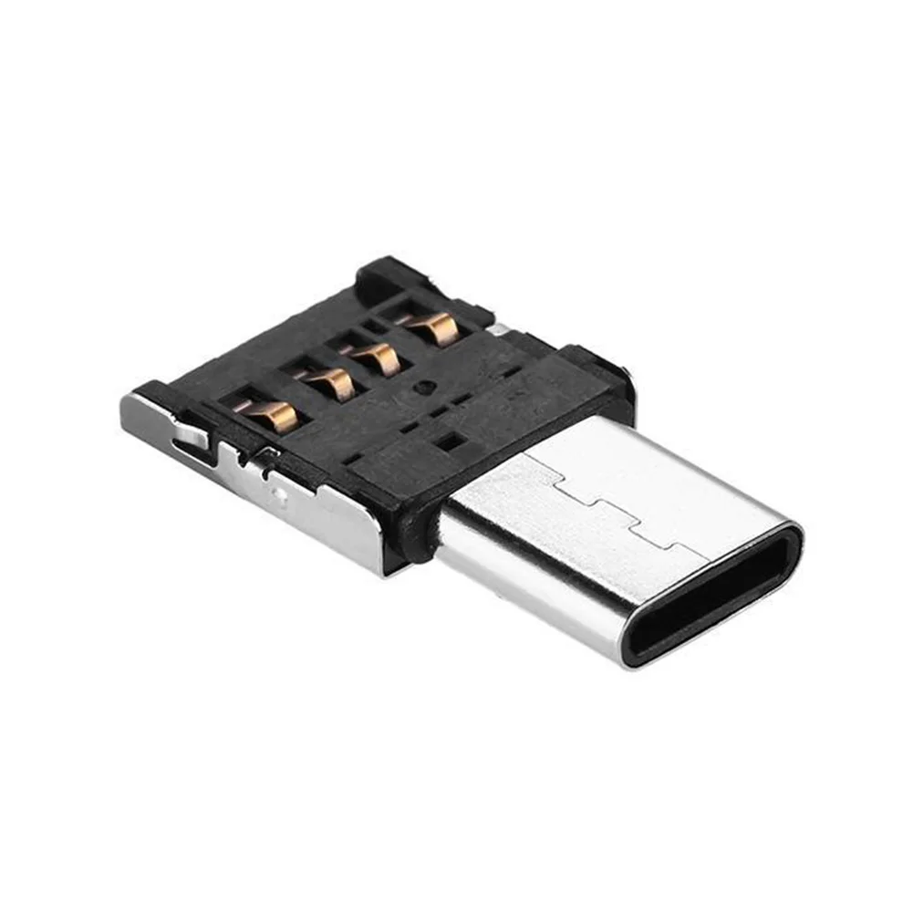 Мини usb type-C адаптер Micro USB портативный мини type-C к USB конвертер OTG адаптер кабель конвертер для портативных ПК мобильных телефонов