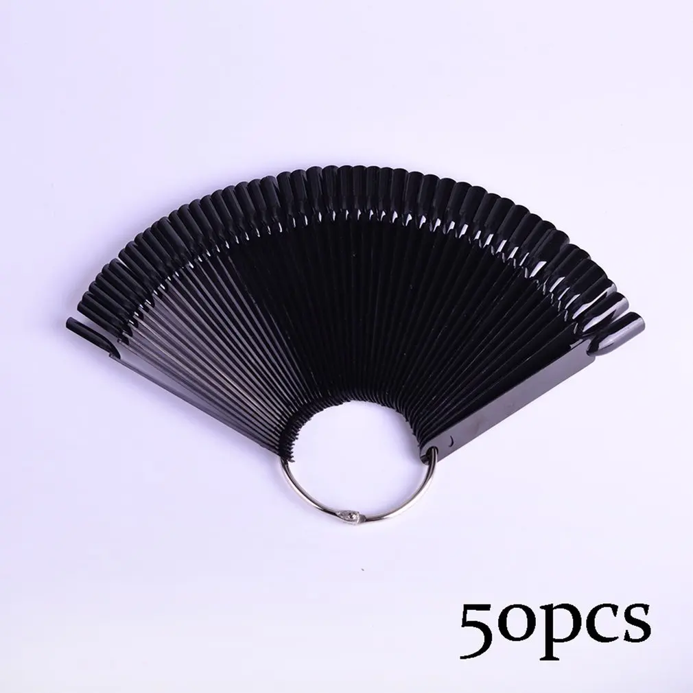 

Nail Armor Nail Polish Rubber Color Card Swatch Display Template Manicure Tool