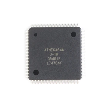 

5pcs/lot ATMEGA64A-AU ATMEGA64A ATMEGA64AAU ATMEGA64 TQFP-64 In Stock