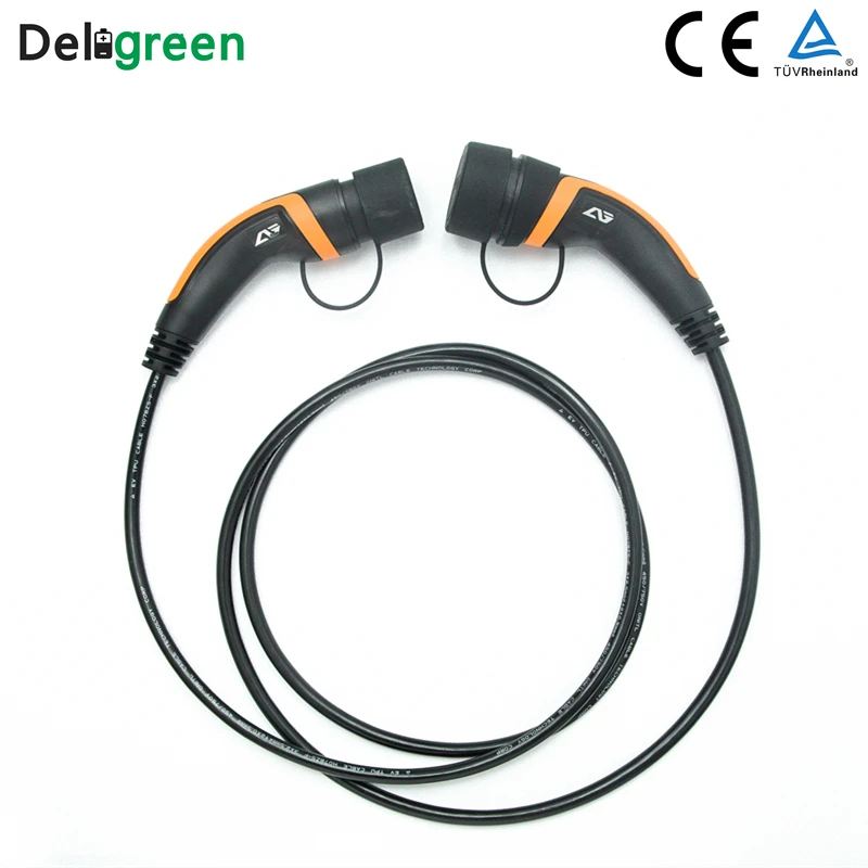 5m 16A 32A single phase EV Cable Type 2 to Type 2