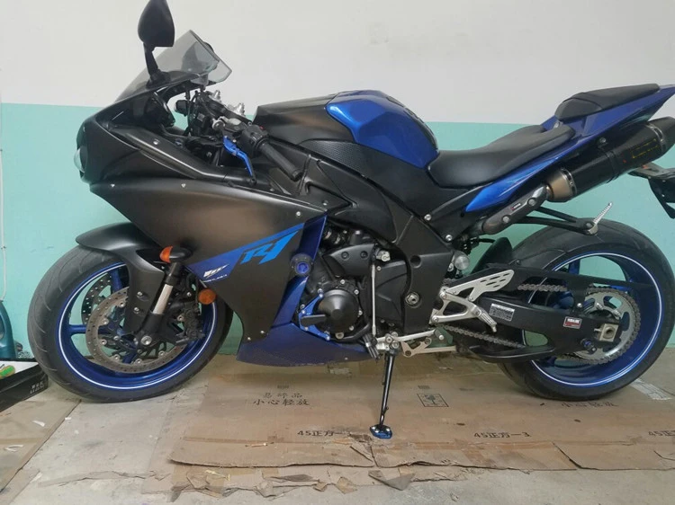 Для Yamaha YZF R1 YZF-1000 2009- Мотоцикл с ЧПУ алюминиевые ползунки двигателя защита краш-накладка крышка защита от падения краш-колодки