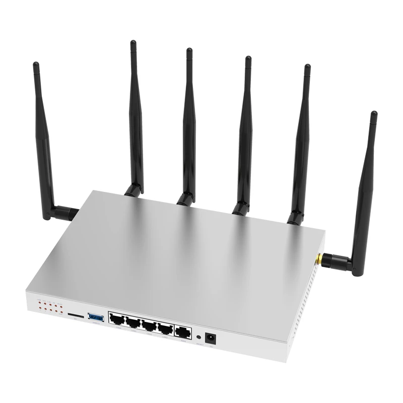 Wi Fi роутер Wiflyer WG3526 с американской вилкой слот для SIM карты 4G LTE порт lan процессор