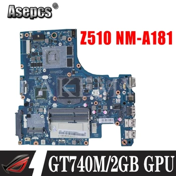 

Free Shipping For Lenovo Z510 Laptop Motherboard AILZA NM-A181 with GT740M video card 2GB