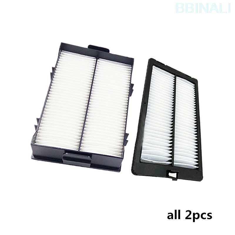 Для мини-экскаватор HITACHI ZX ZAX200/270/320/330/350-3 колесный экскаватор кондиционер фильтрующий элемент фильтра Бумага аксессуары для экскаватора - Цвет: all 2pcs