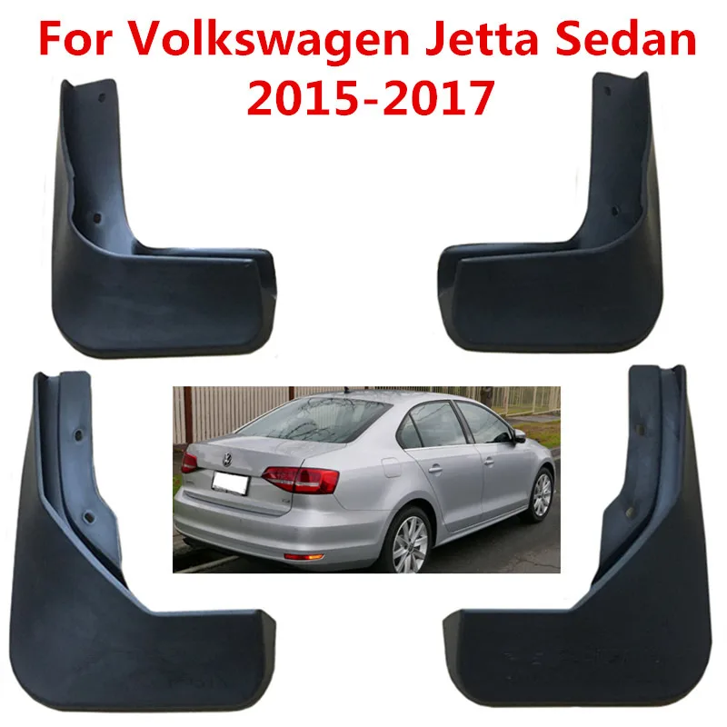 

Car Mudflaps Splash Guards Mud Flap Mudguards Fender For Volkswagen Jetta Sedan 2015 2016 2017 Car Styling Accessories