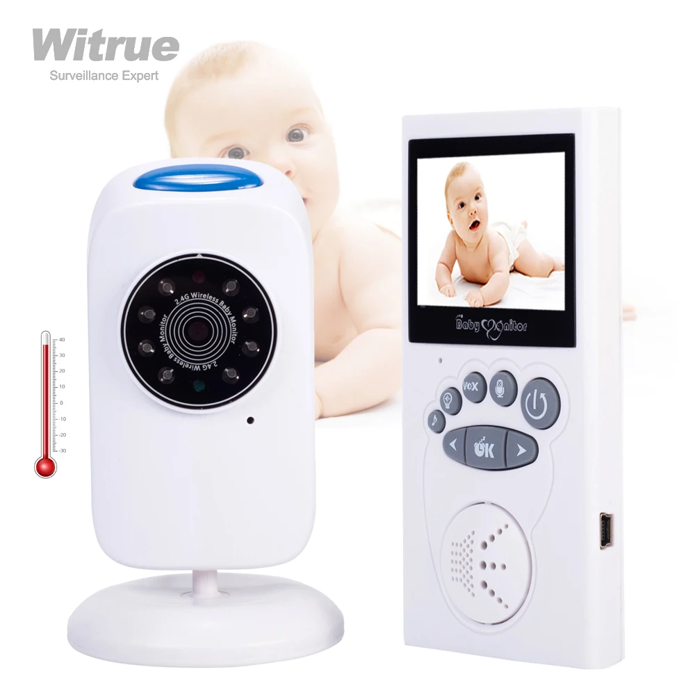 Видео Аудио детский монитор с камерой ночного видения walkie talkie bebe телефон няня