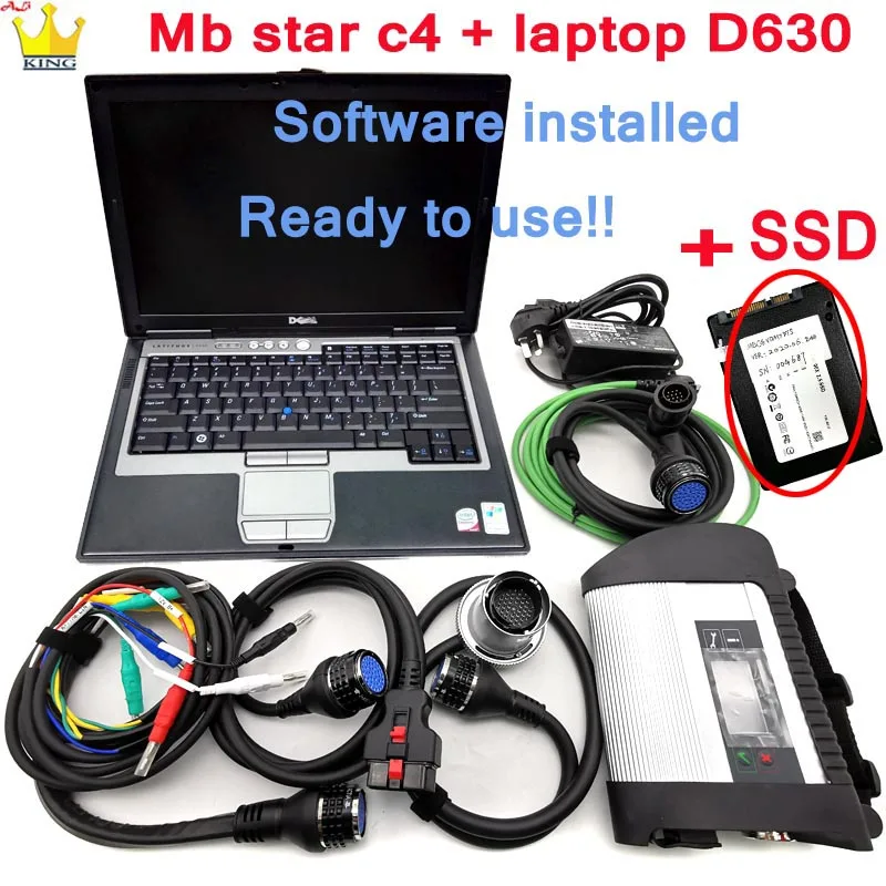 Гарантия качества полный чип MB Star C4 SD программное обеспечение для подключения