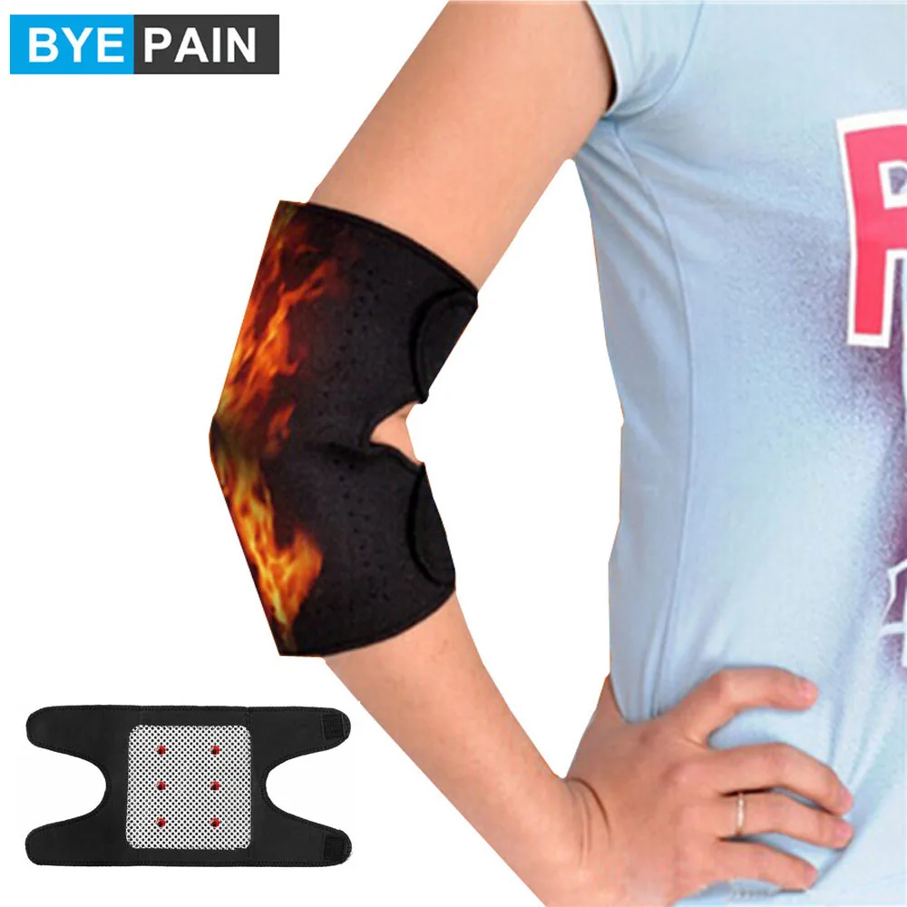 1 Pair BYEPAIN Elbow Massager Self heating Elbow Support Brace Thermal