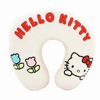 

Memory Foam Kitty U Pillow and Waist Pillow Slow Rebound Neck Pillows Portable for travel and Sit Pad in office