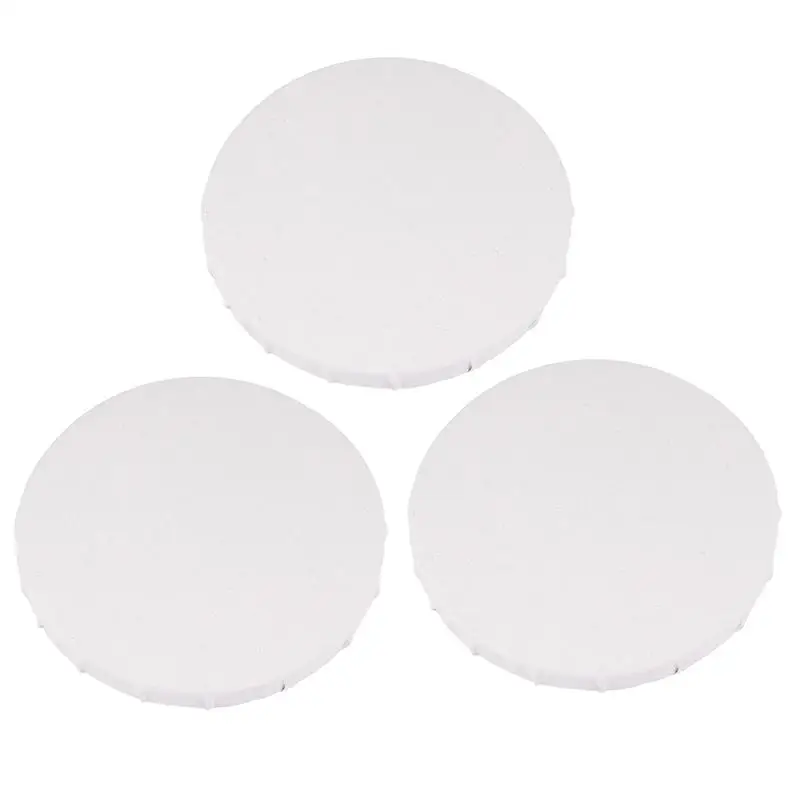 3 шт. круглый холст для художника рамка пустая живопись доски Мини Картина маслом