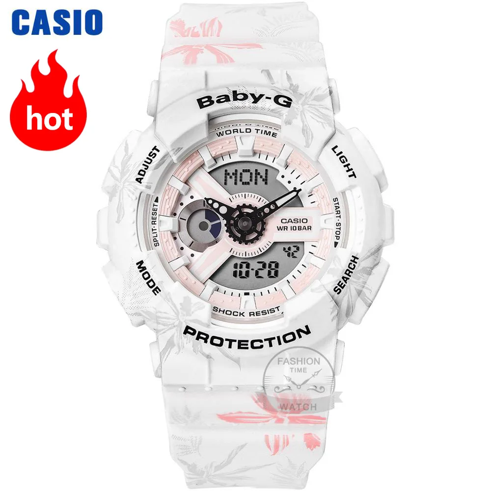 Часы Casio женские топовый бренд класса люкс G Shock 100 м Водонепроницаемый серфинг