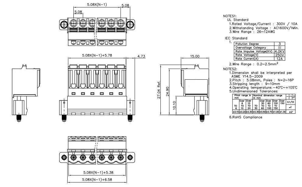 KF2EDGKDRM 5,08 2P~ 12P разъем PCB плагин клеммный блок 2EDGKDRM 5,08 мм 2PIN~ 12PIN FKIC 2,5 STF 1873508 PHOENIX контакт