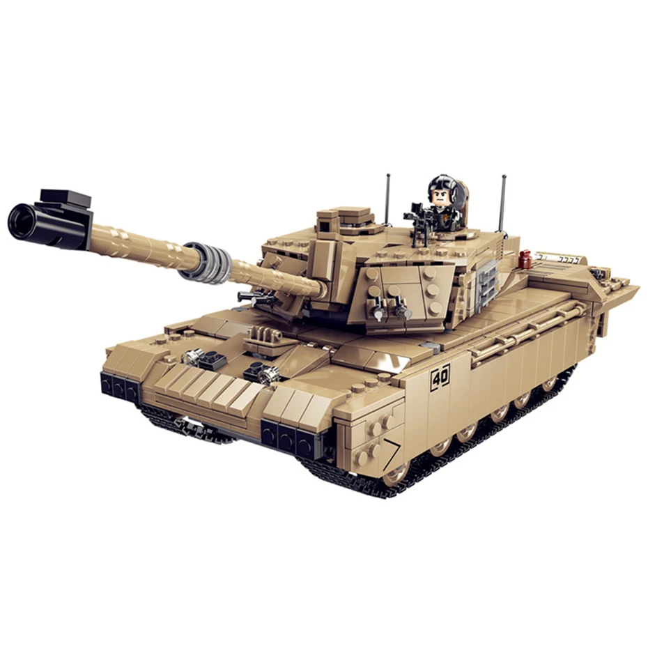 XINGBAO 06033 1441 шт Военная серия The Challenger II главный боевой танк набор строительные