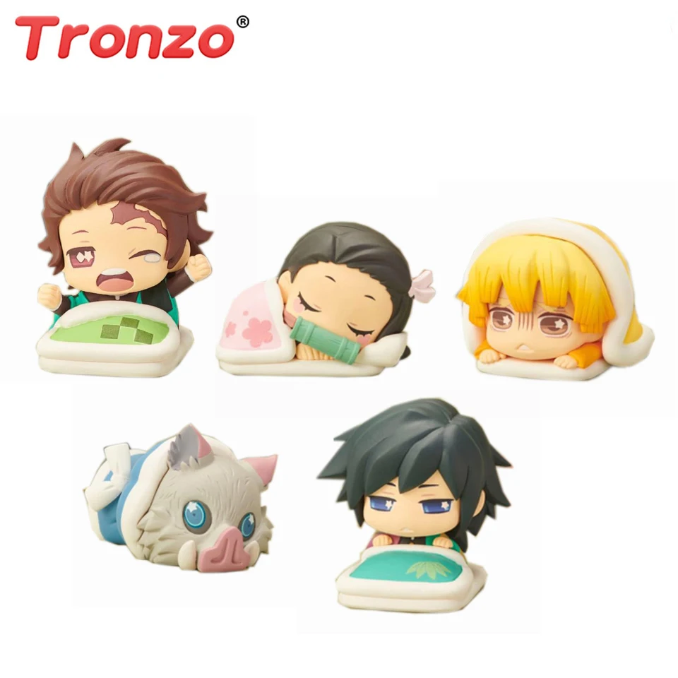 Tronzo 5 шт./компл. убийца демонов киметасу no Yaiba Kamado Tanjirou Nezuko Zenitsu Giyuu Inosuke Милая Спящая