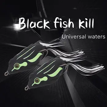 

15 colors 5.5cm 13g cheap price on stock fishing soft frog lure rubber frog toy top fishing lure to fish temnepation soft lure