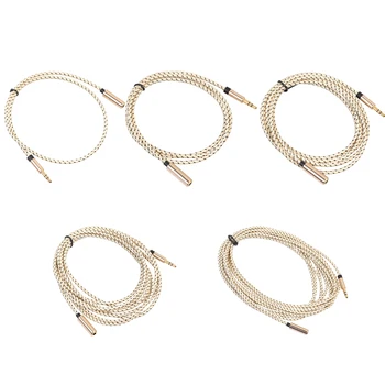 

Audio Extension Line Cord 3.5mm Earphone Earbuds Headset Cable Extender Male To Female Interface