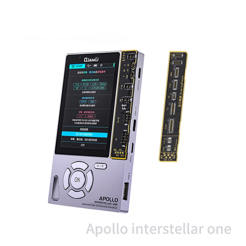US $101.82 New Qianli APOLLO ONE 6 in 1 Reading Writing Of Battery Chip Detected By Photosensitive Original Color Data Line Multifunctional