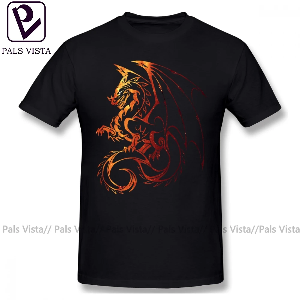 Дракон Футболка Dragon Милая футболка мужская 6xl Графический хлопковое нательное