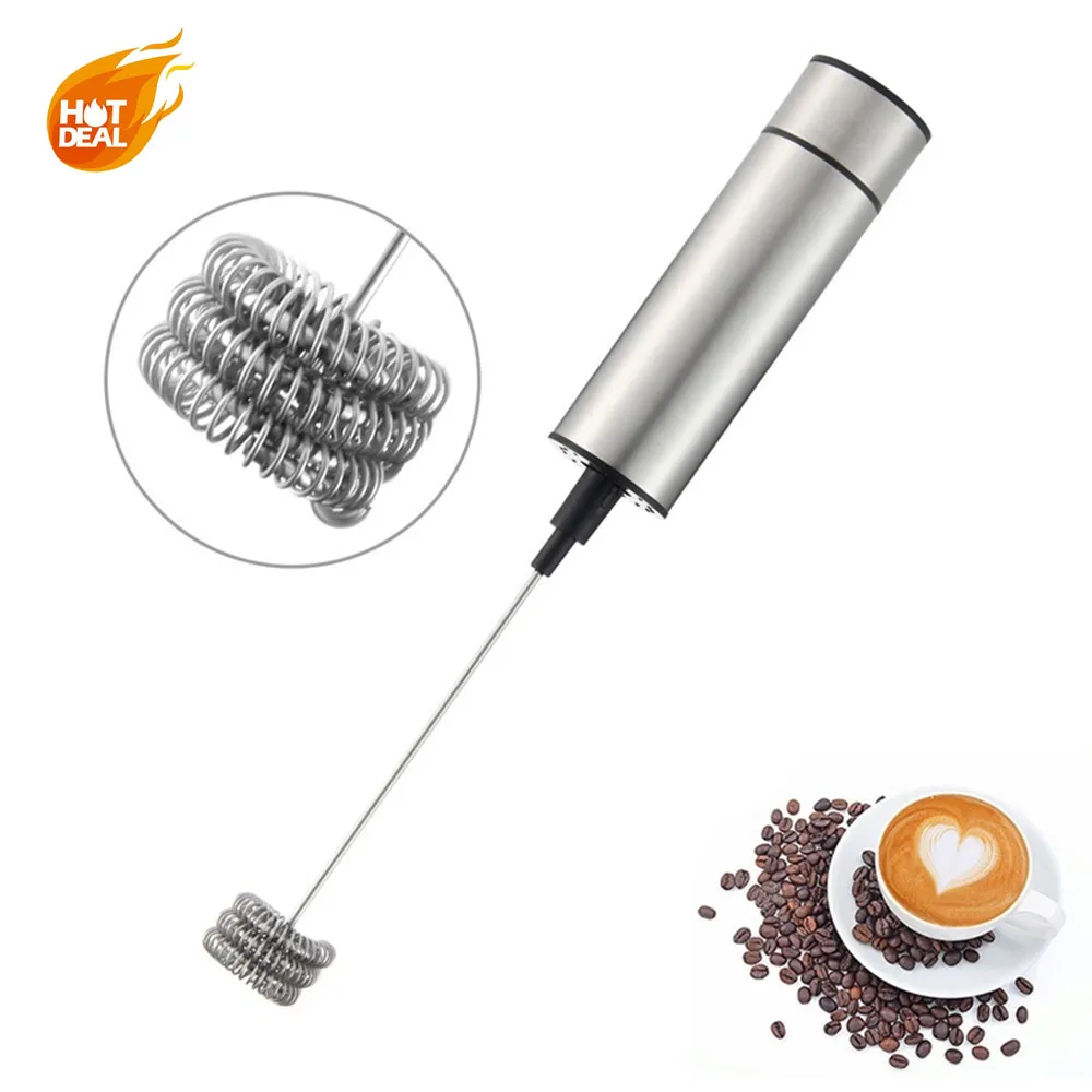 

Handheld Electric Stir Stick Blender Milk Frother Foamer Stiring Whisk Head Agitator Mixer Kitchen Coffee Stirrer Maker Tool