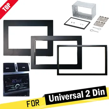 

178 x 102mm car frame for Universal 2 din auto radio / android player Frame Retrofitting decorative framework panel