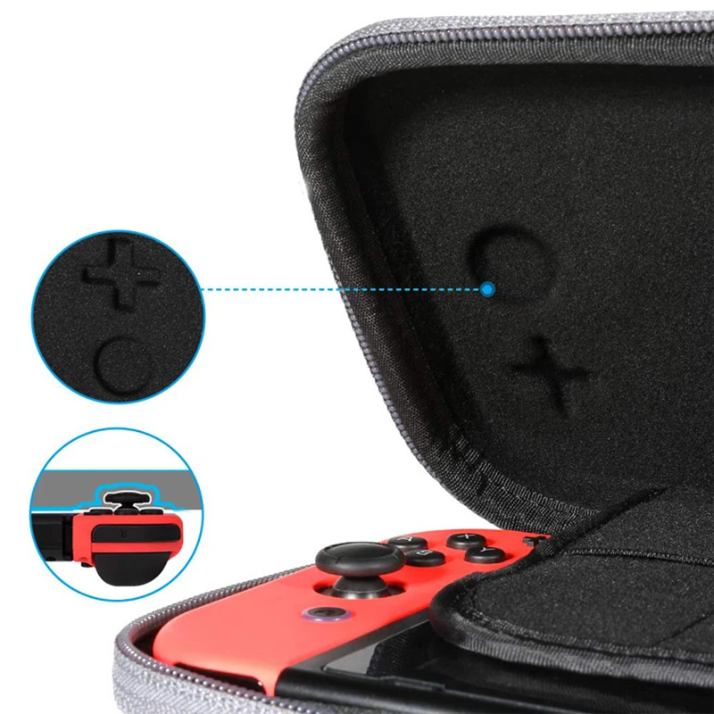 Портативный чехол-сумка для NS nintendo Switch Lite Shell EVA жесткий водостойкий Чехол для путешествий