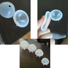 5 размеров силиконовые круглые шарики силиконовые формы смолы кулон формы для эпоксидной смолы 3D ювелирные изделия Изготовление поделок своими руками