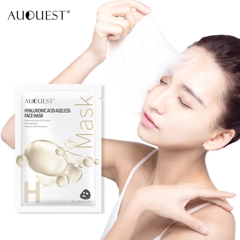 AuQuest Hyaluronic Acid Serum Wonder Ageless Face Mask Anti Age Facial