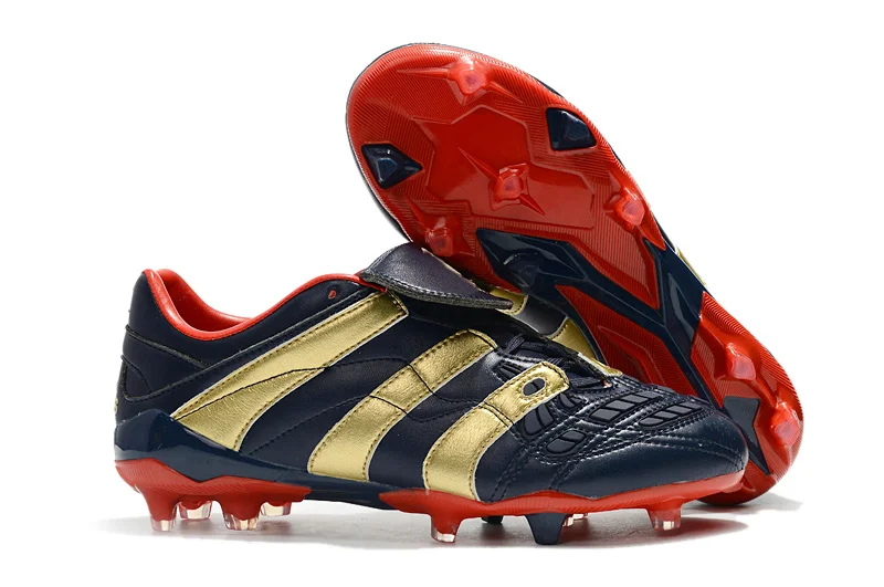Горячая классика Хищник ускоритель электричество Точность FG X Beckham DB Zidane ZZ 1998 98 мужские футбольные бутсы Бутсы