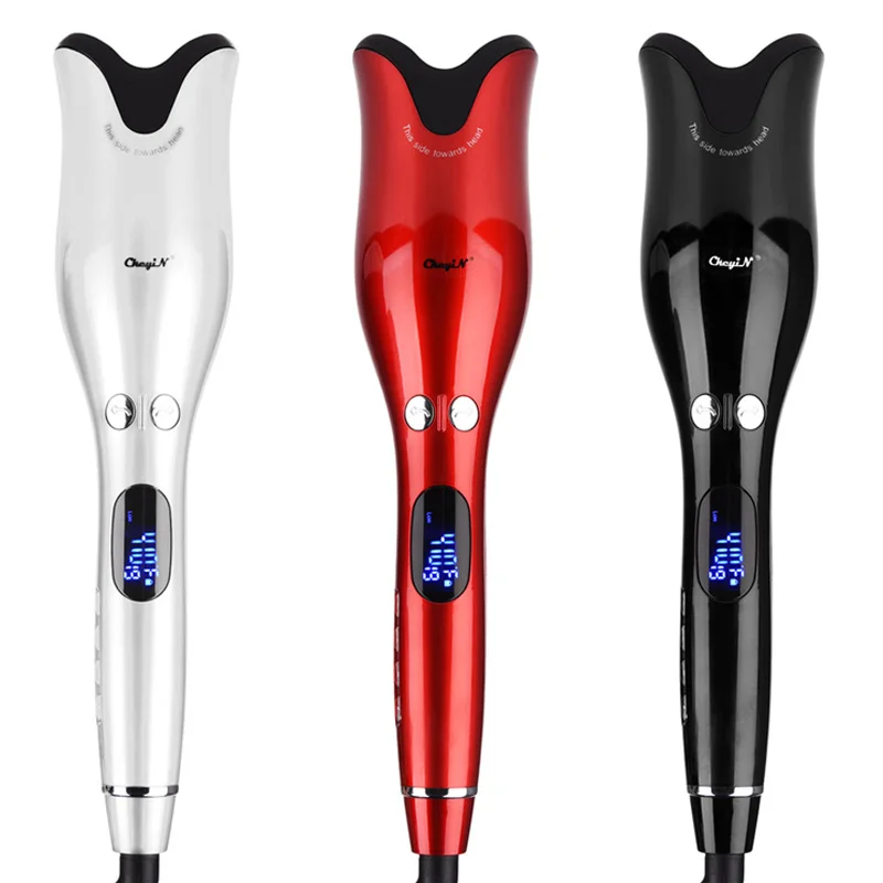 

Professional Automatic Curling Iron Air Curler Wand Curl Rotating Magic Hair Curling Iron Salon Tools Titanium Auto Hair Curler