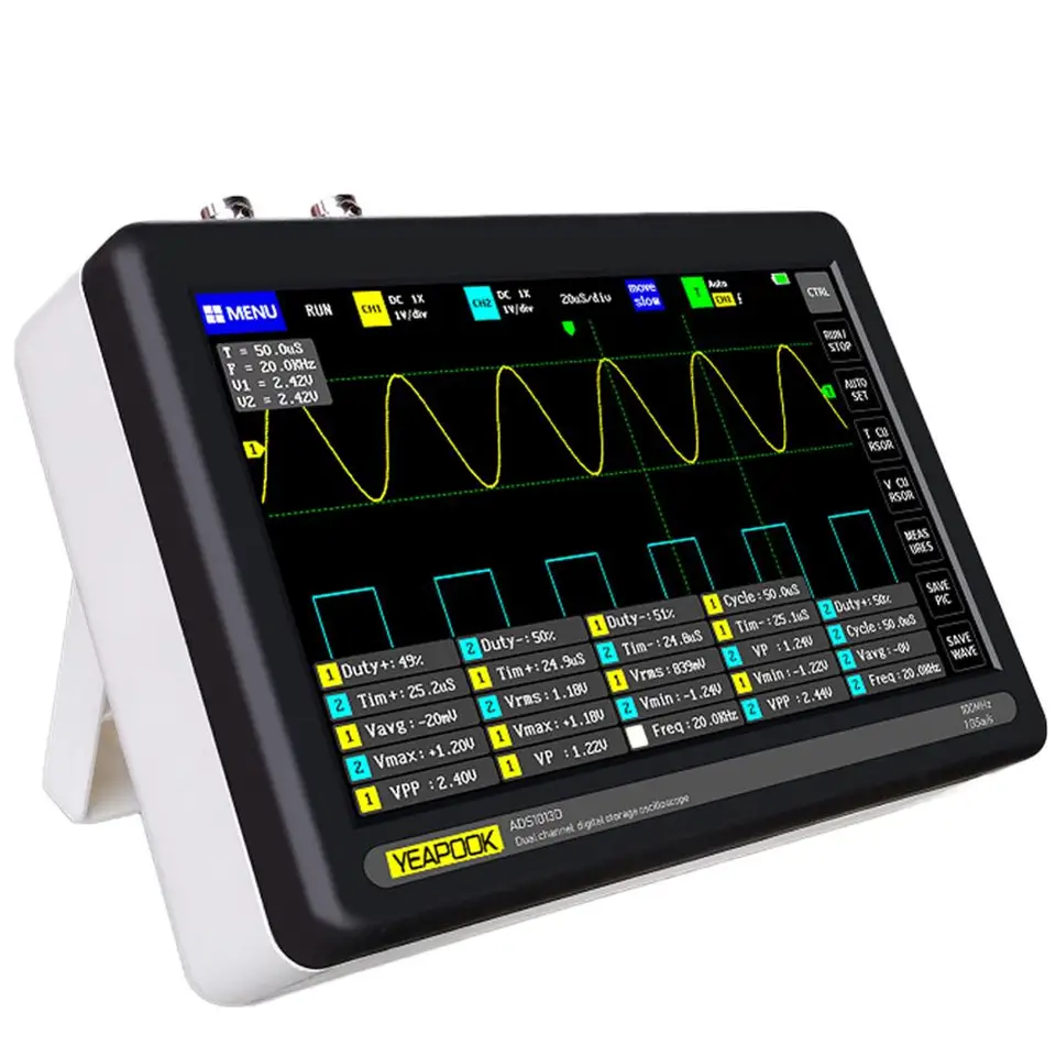 Analysers Data Acquisition 1x 7 Digital Tablet Oscilloscope 2ch 100mhz Bandwidth 1gs Sampling Rate Display Business Office Industrial Sharedmarrakechdeserttours Com Analysers Data Acquisition 1x 7 Digital Tablet Oscilloscope 2ch 100mhz Bandwidth 1gs Sampling Rate Display Business Office Industrial Sharedmarrakechdeserttours Com