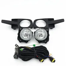 Farol de halogênio para carro, lâmpada para farol de milha 2006-2008, montagem de h11 12v 55w com kit de fiação frete grátis 252